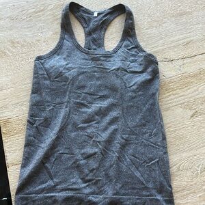 Lululemon run swiftly tank top gray 6